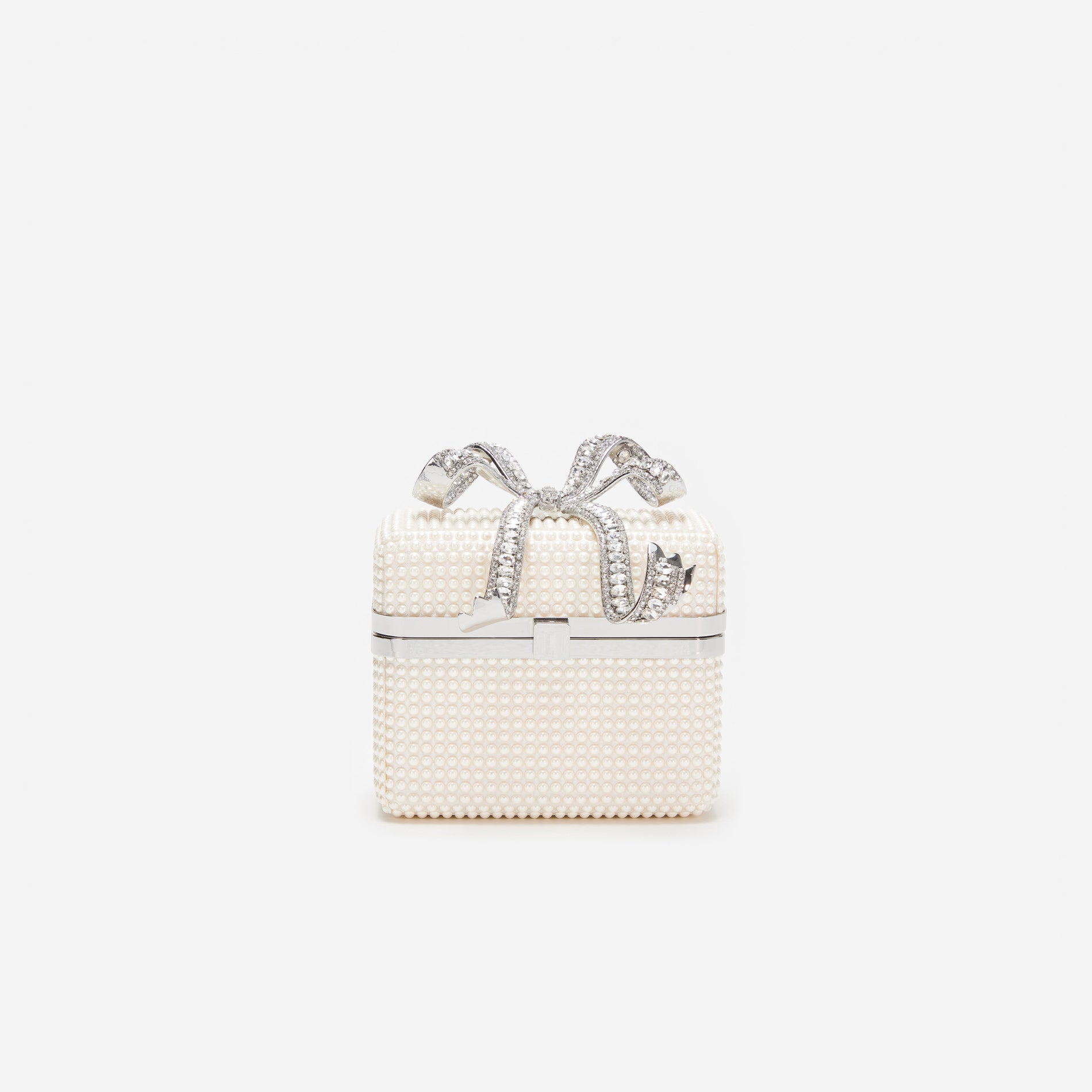 Pearl Embellished Vanity Case