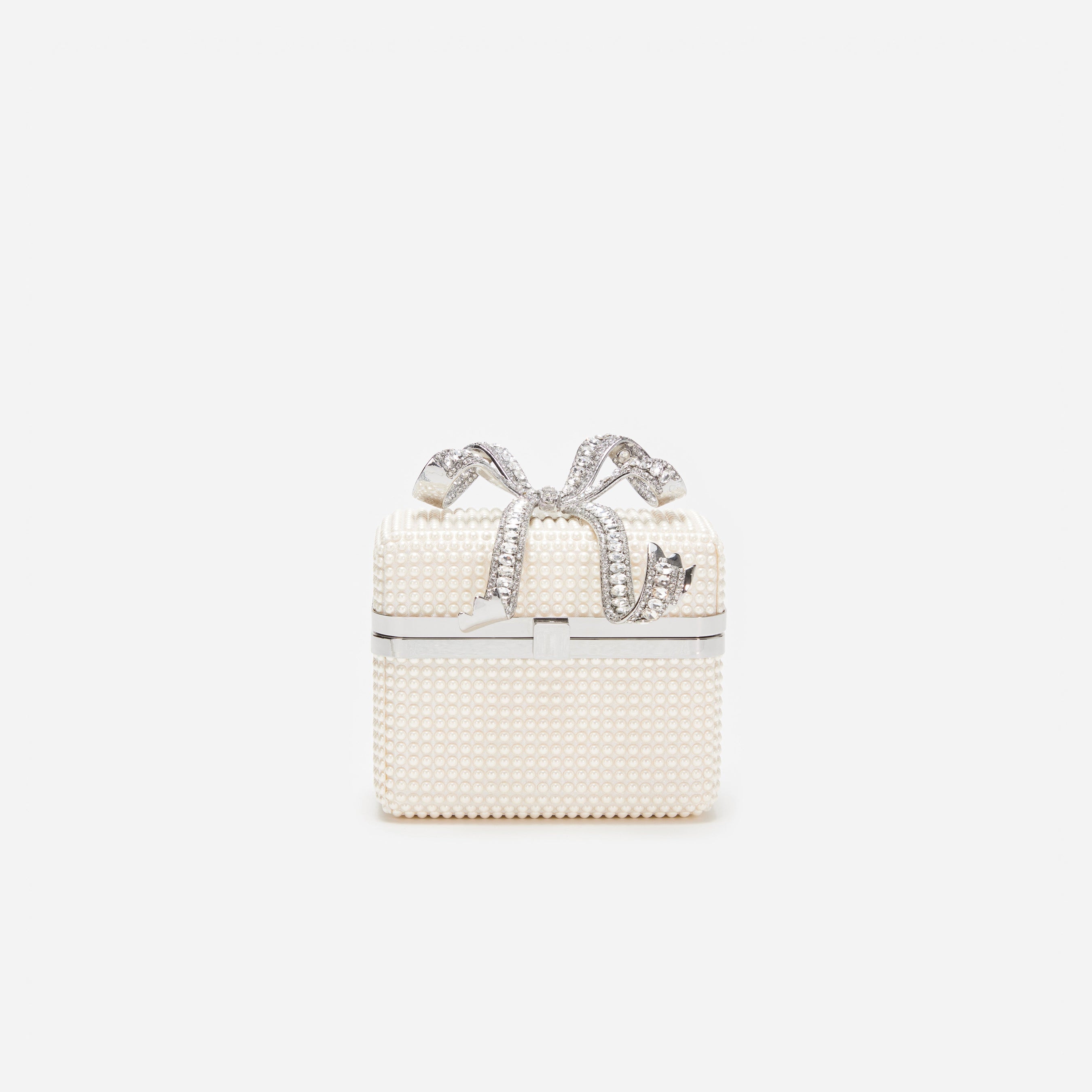 Pearl Embellished Vanity Case