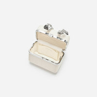 Pearl Embellished Vanity Case