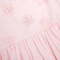 Pink Cotton Flower Dress
