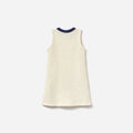 Cream Sequin Knit Dress