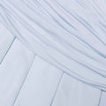 Blue Jersey Gathered Mini Dress