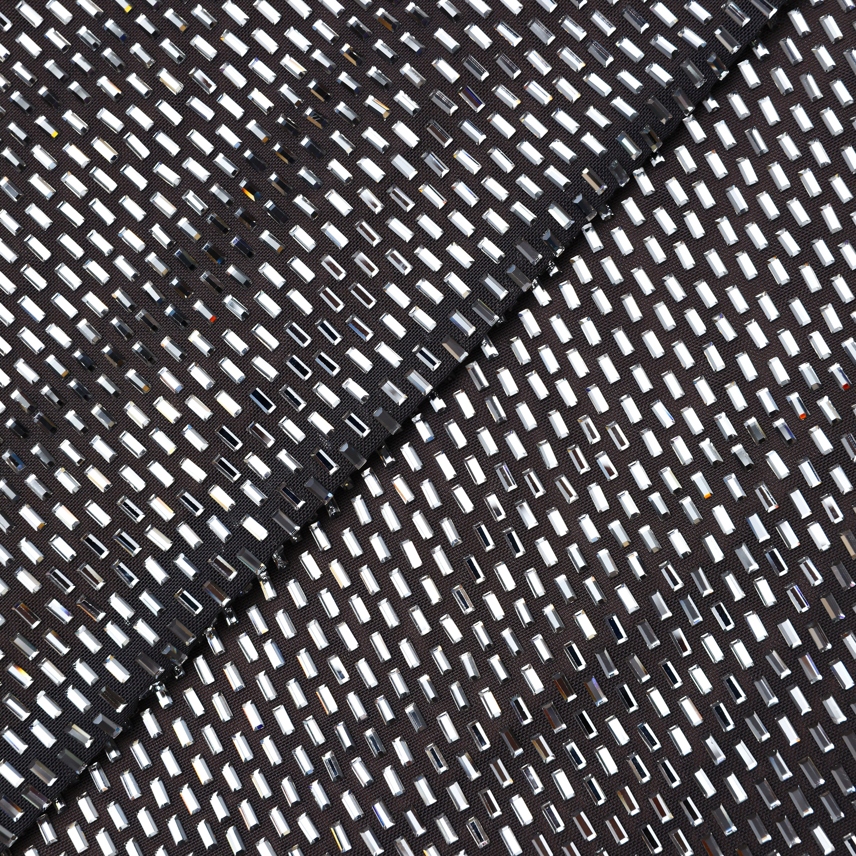 Gunmetal Rhinestone Top