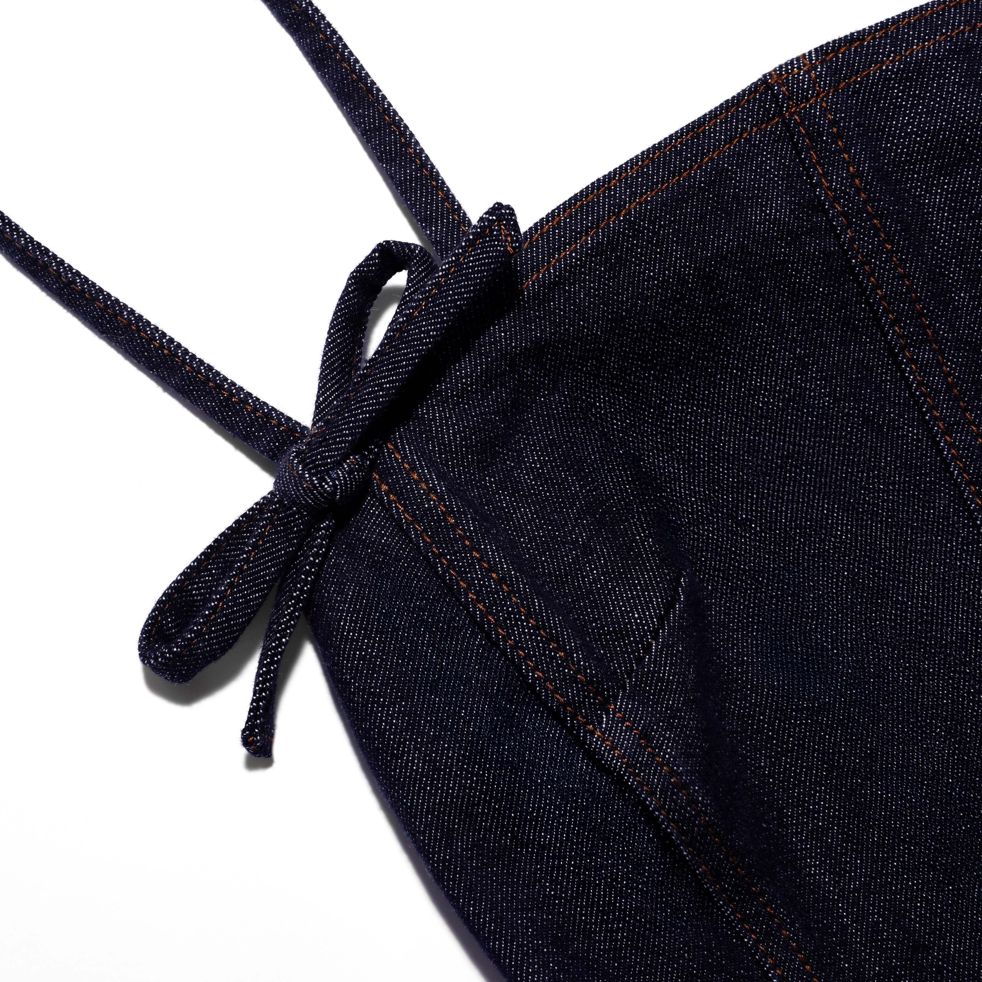 Indigo Denim Bow Playsuit