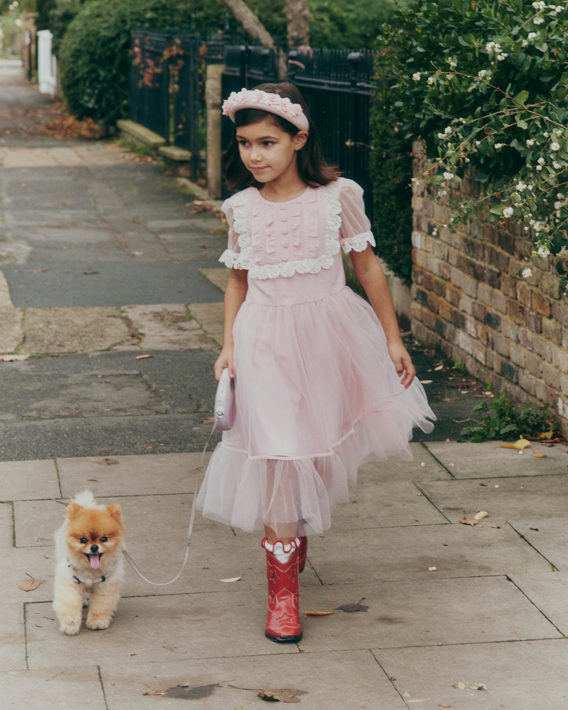 Pink Tulle Dress